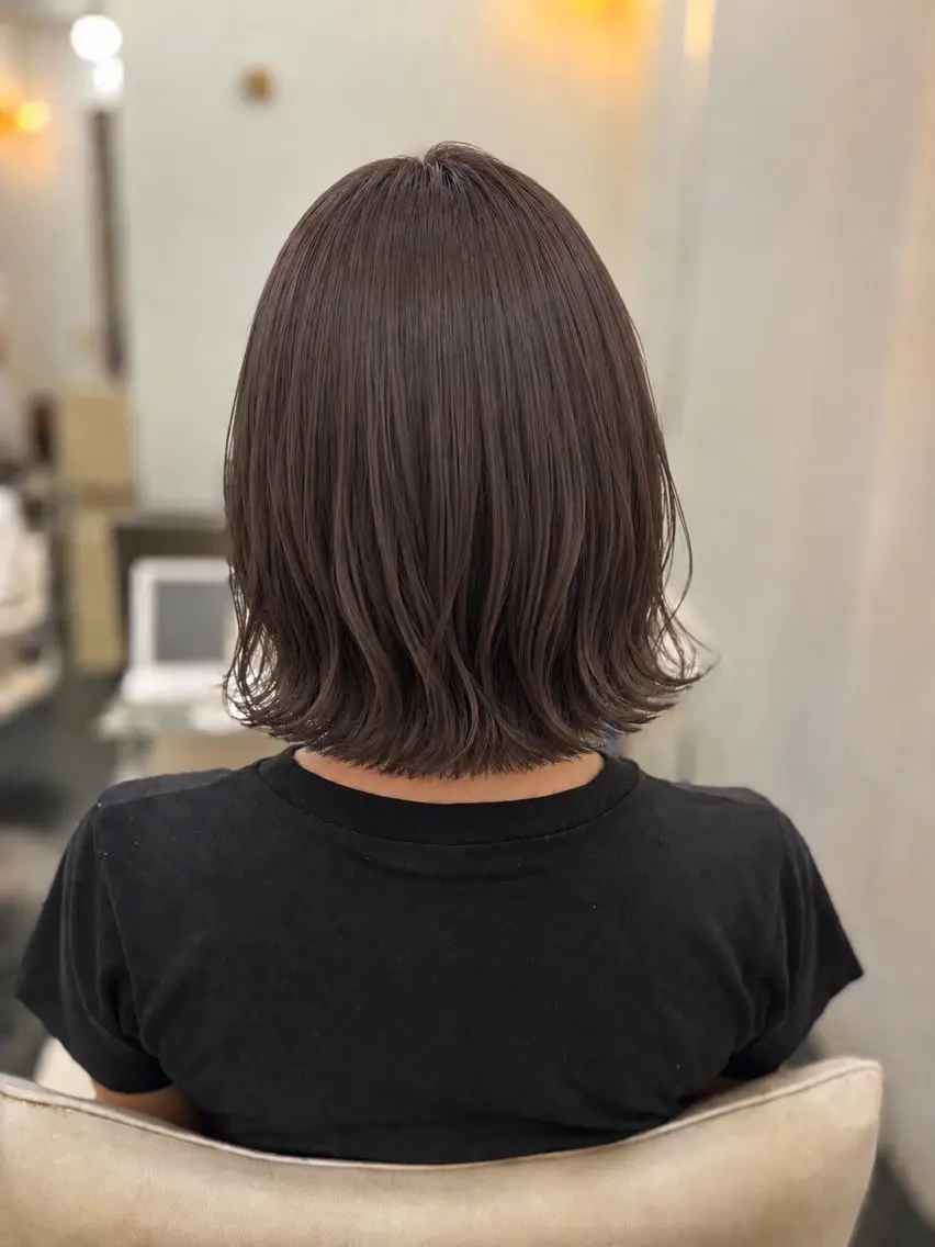 ミディアム カラー 🫧透明感艶カラー& レイヤー/ゆめ🫧のヘアスタイル