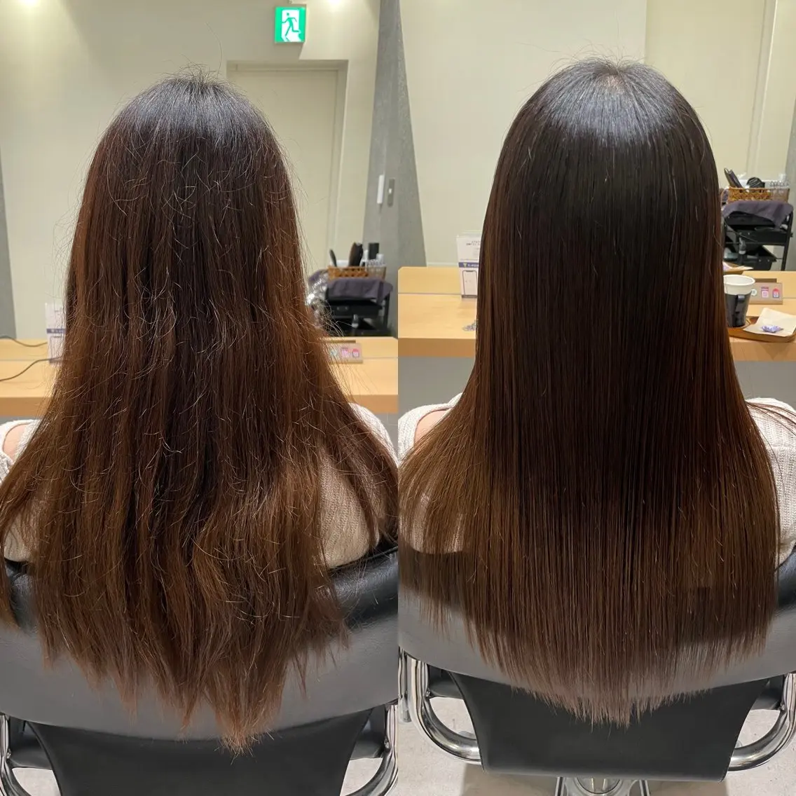 セミロング 髪質改善 トリートメント 髪質改善ヘアケア 艶髪特化/上田のヘアスタイル