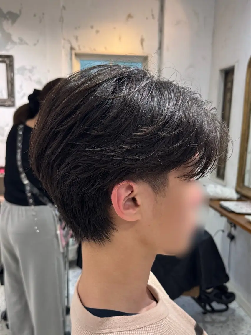 パーマ メンズ 佐藤 七星のヘアスタイル