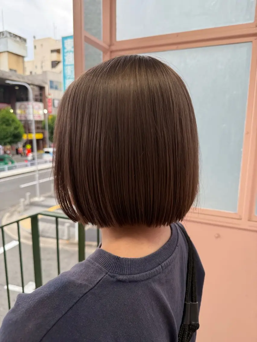 ミディアム 似合わせカット カット ヘアカラー トリートメント 五味優莉🫧 ͛.* 似合わせ/レイヤーのヘアスタイル