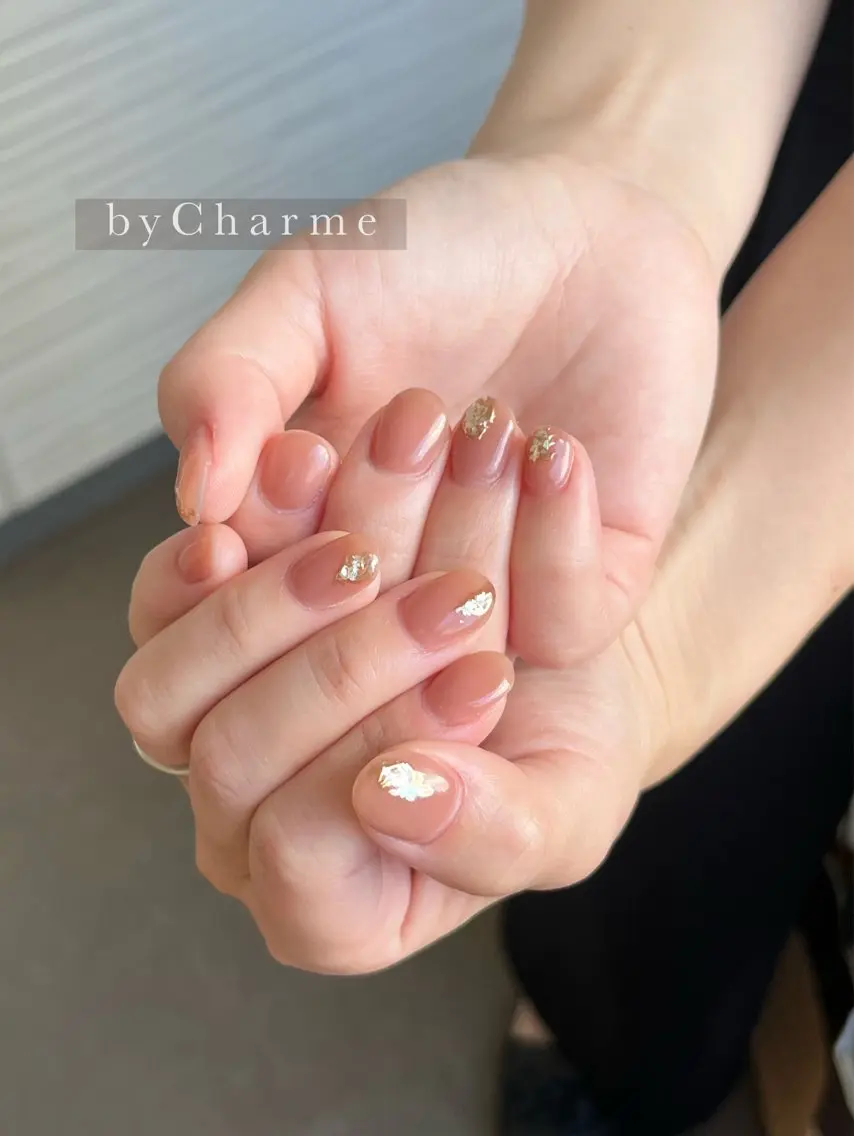 ネイル ニュアンスネイル シンプルネイル Ray. Maayaのネイルデザイン