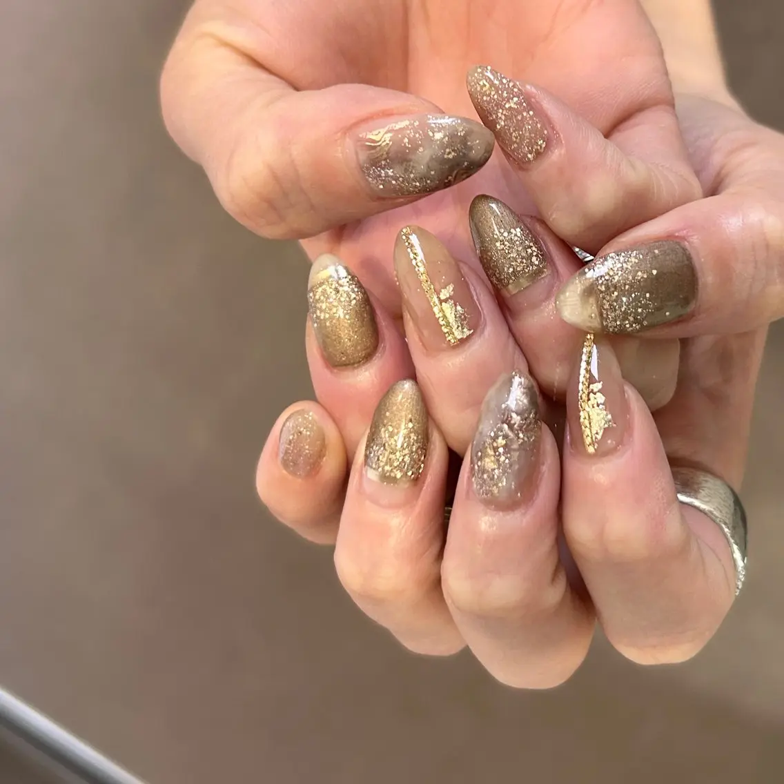 ネイル Ray. /綺麗目ニュアンスのネイルデザイン