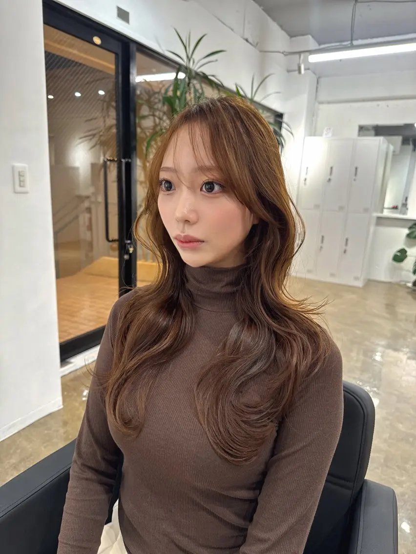 ロング 佐山 勝俐のヘアスタイル