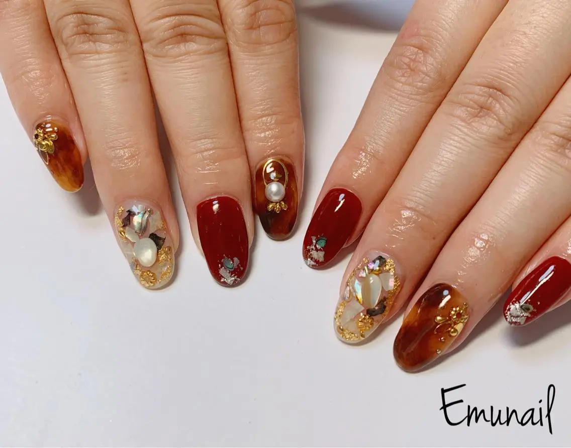 ネイル ハンドネイル Emu Nailのネイルデザイン