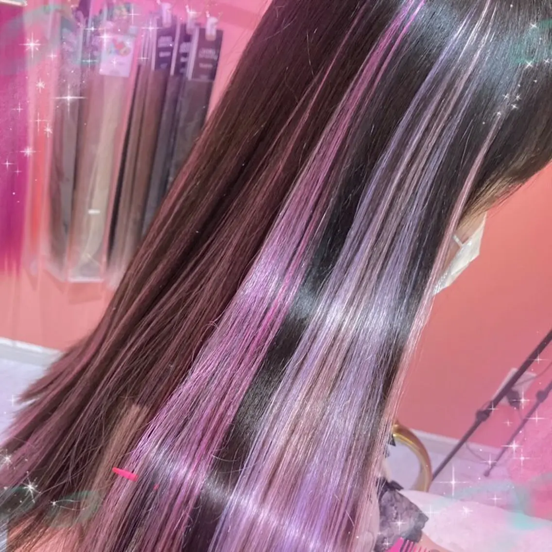💎繰り返し使える人毛100%の6Dエクステ💎80本➕エクステカット💇‍♀️💓の写真