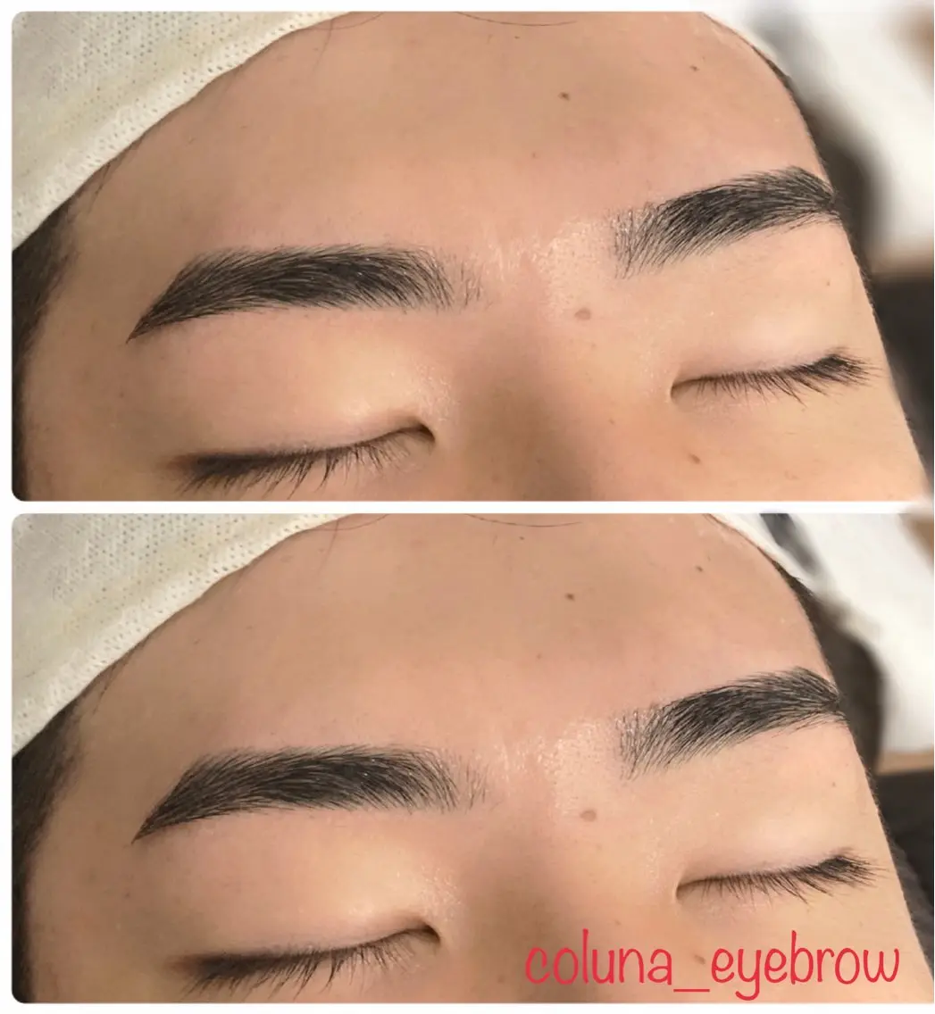 メンズ アイブロウ ワックス脱毛 眉カット 🌼眉毛サロン Coluna🌼の眉毛・アイブロウイメージ