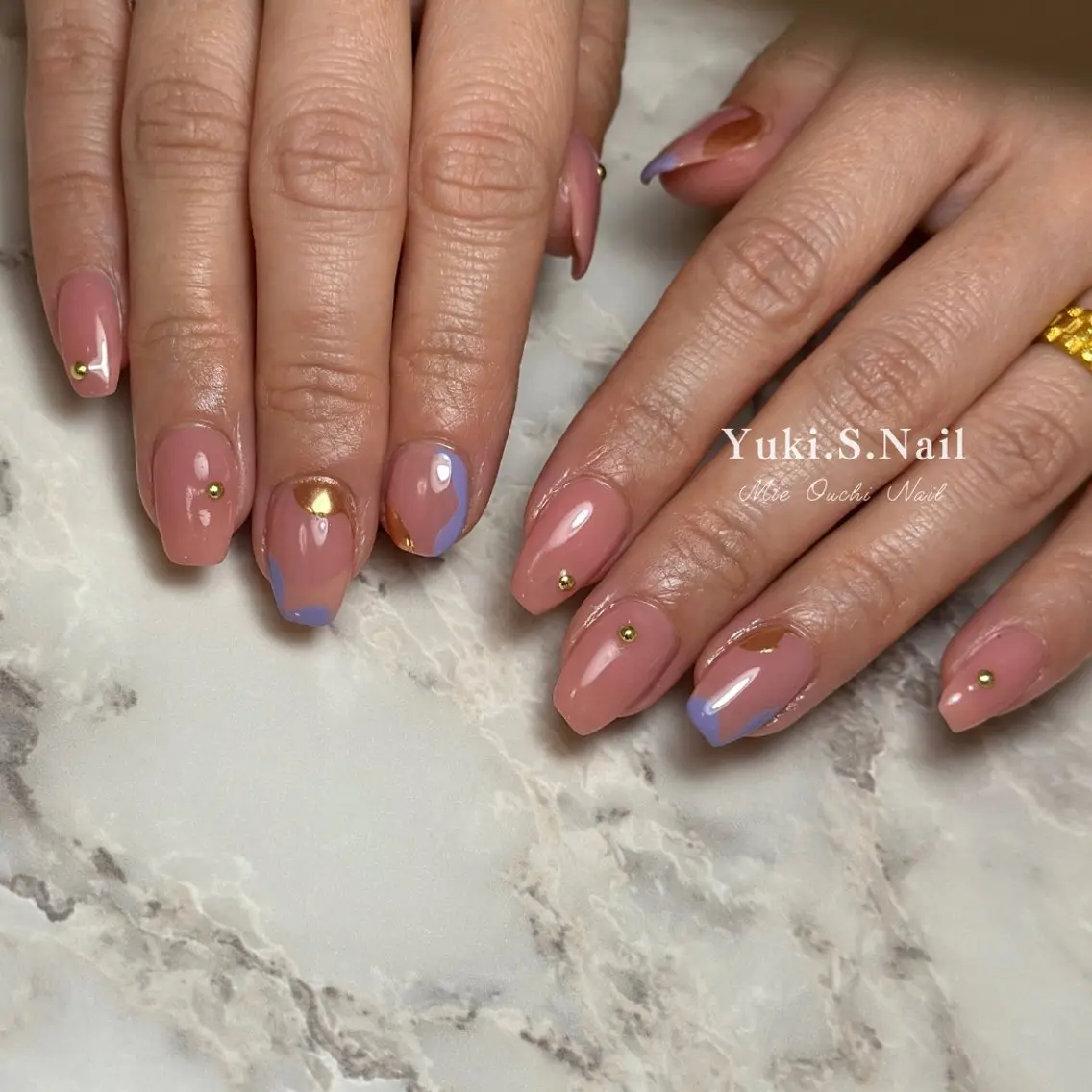 ショート ハンドネイル Yuki S.Nailのネイルデザイン