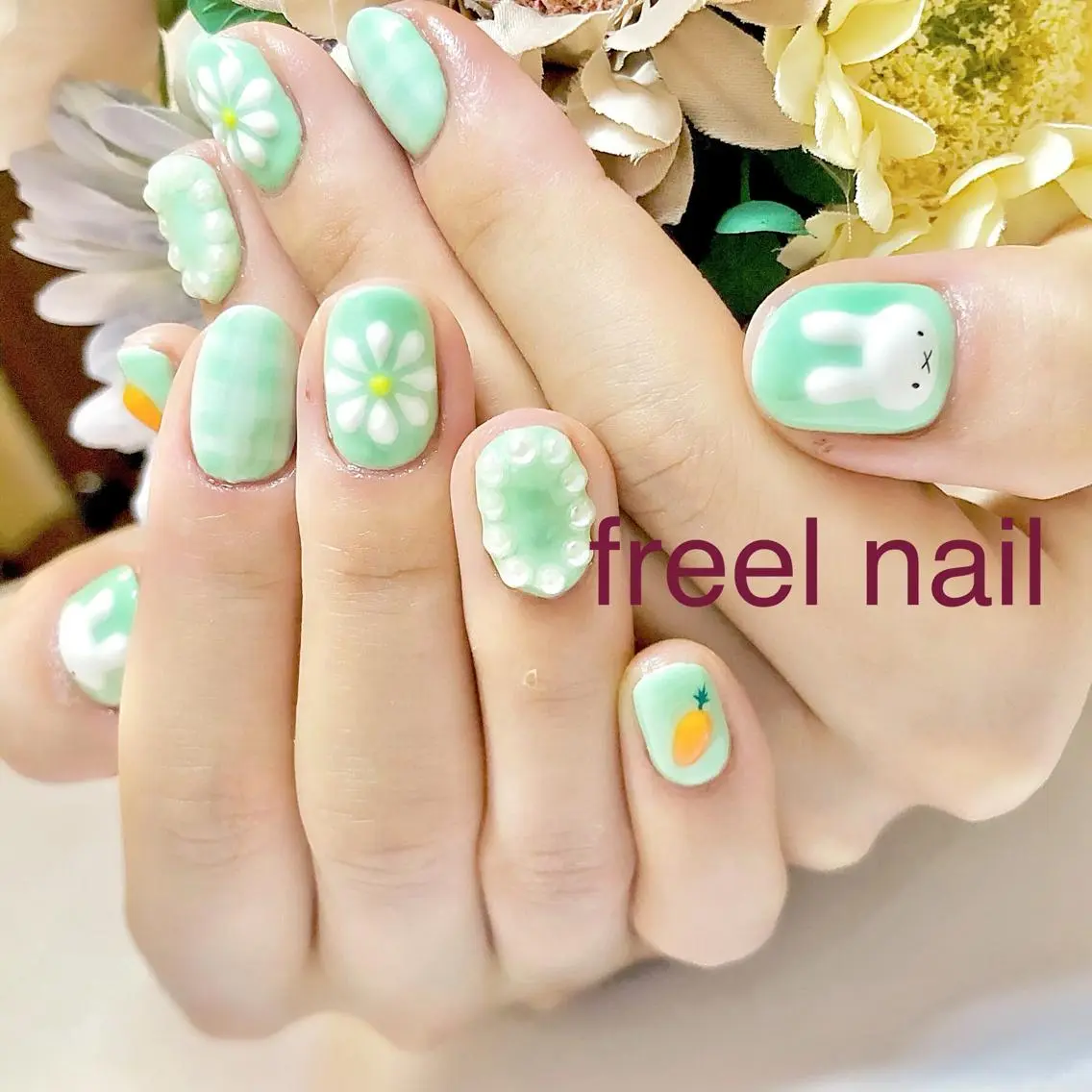 ネイル ハンドネイル freel Beautyのネイルデザイン