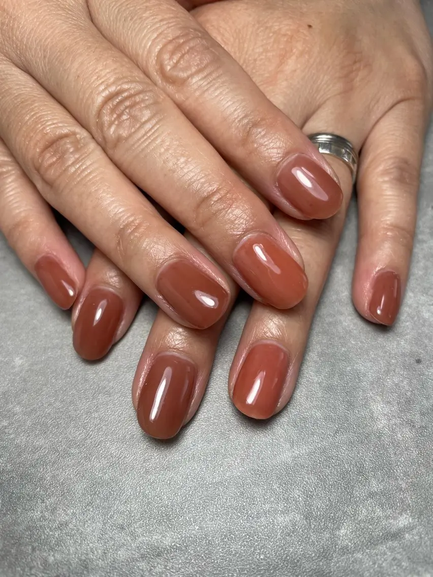 ネイル ワンカラーネイル nail salon 【Rire】のネイルデザイン