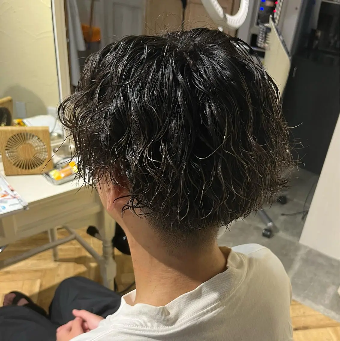 ショート パーマ メンズ カット パーマ トリートメント 🫟メンズスタイル 特化型マナ🫟のヘアスタイル