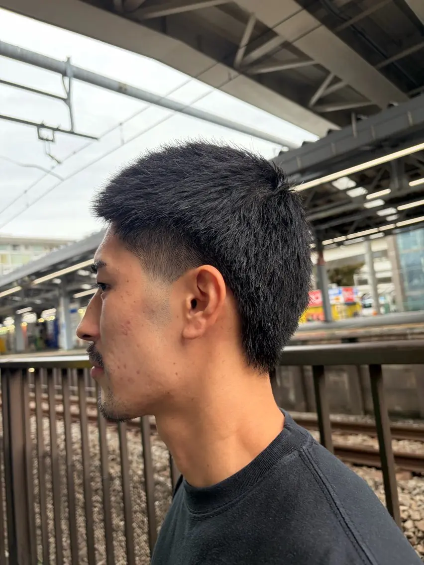 ショート マレットヘア TAKEDA DAISHIROのヘアスタイル