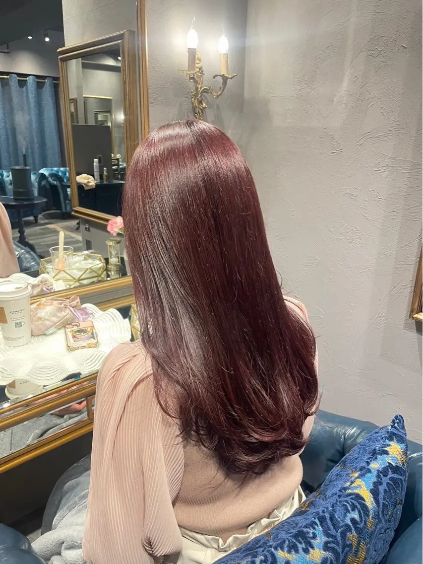 ロング 角井 竜のヘアスタイル