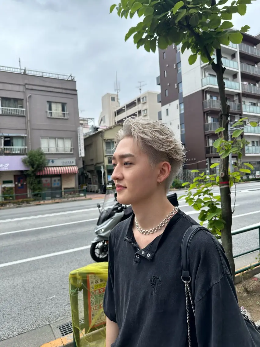 似合わせメンズカットの写真