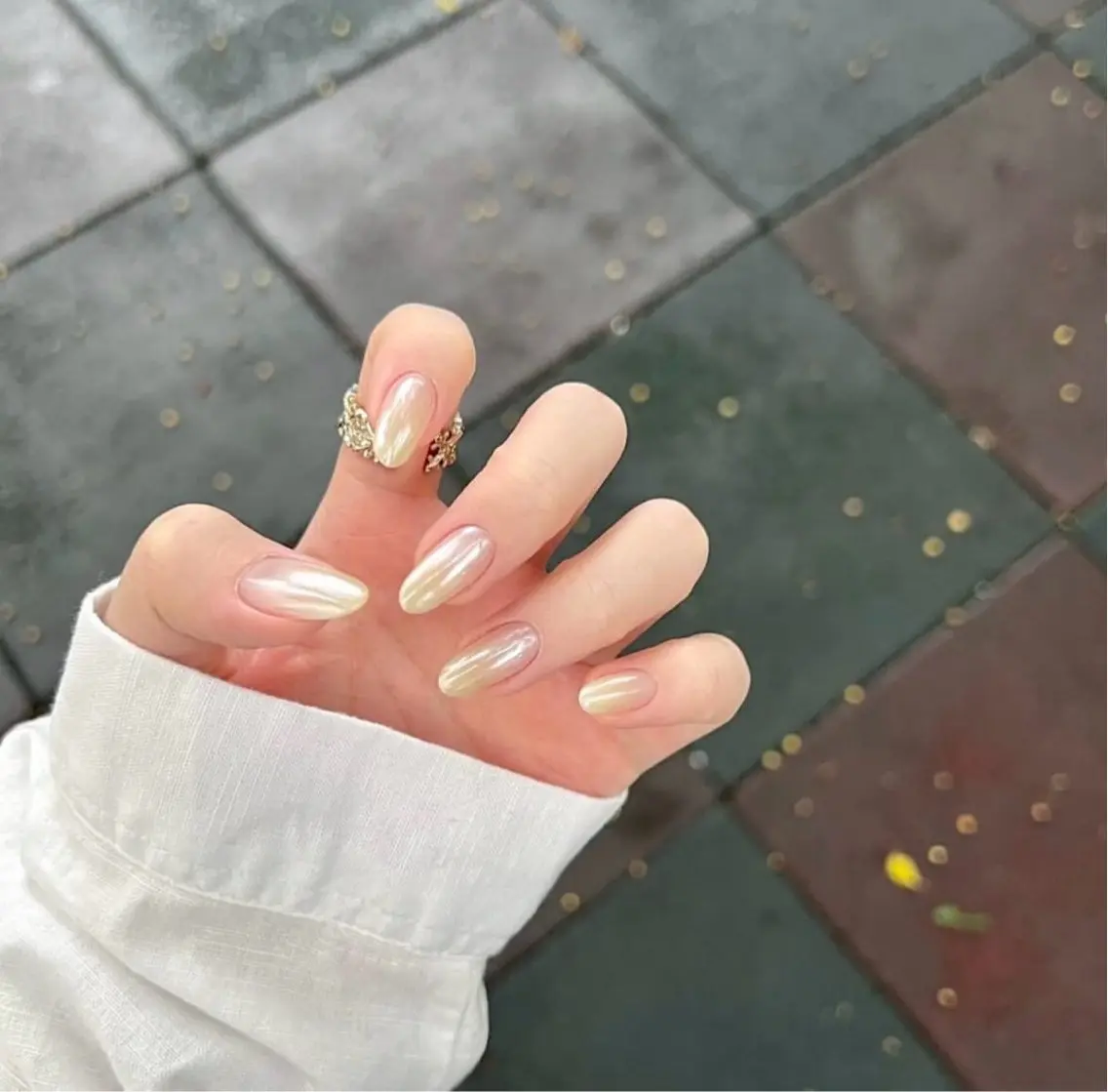 ネイル 韓国ネイル 持ち込み ニュアンスネイル ネイルチップ ANA.CHUO 本川越店舗のネイルデザイン