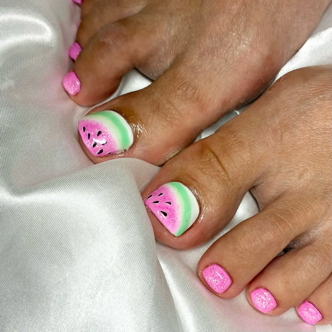ネイル フットネイル Nail ヌシん家 AKANEのネイルデザイン