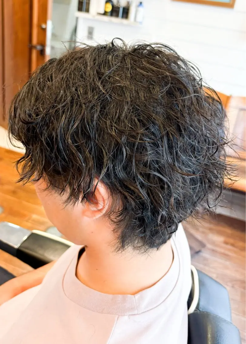 HAIR CUT + SPIRAL PERMの写真