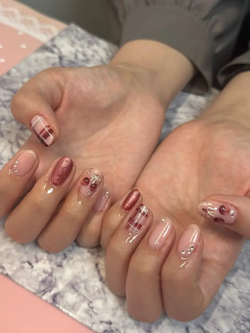 ネイル ハンドネイル フットネイル Pretzels🥨 【プレッツェル】ミウのネイルデザイン