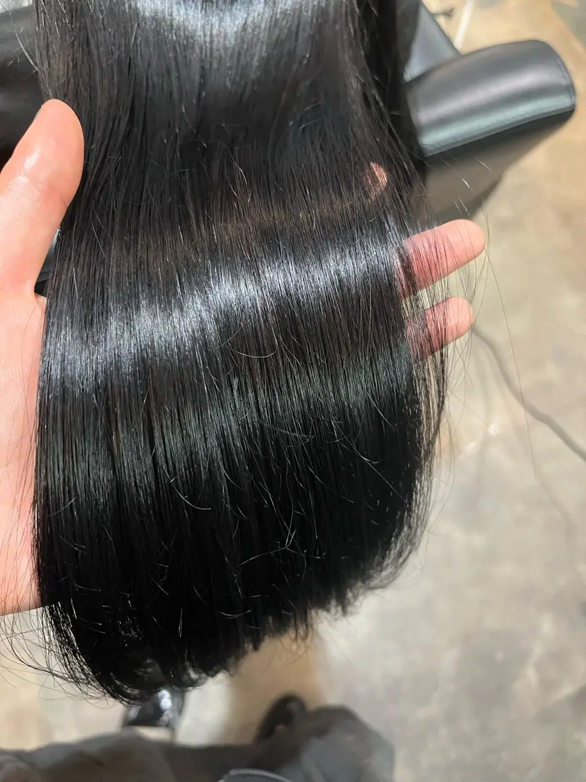 ロング カラー ブリーチ 松倉 沙奈のヘアスタイル