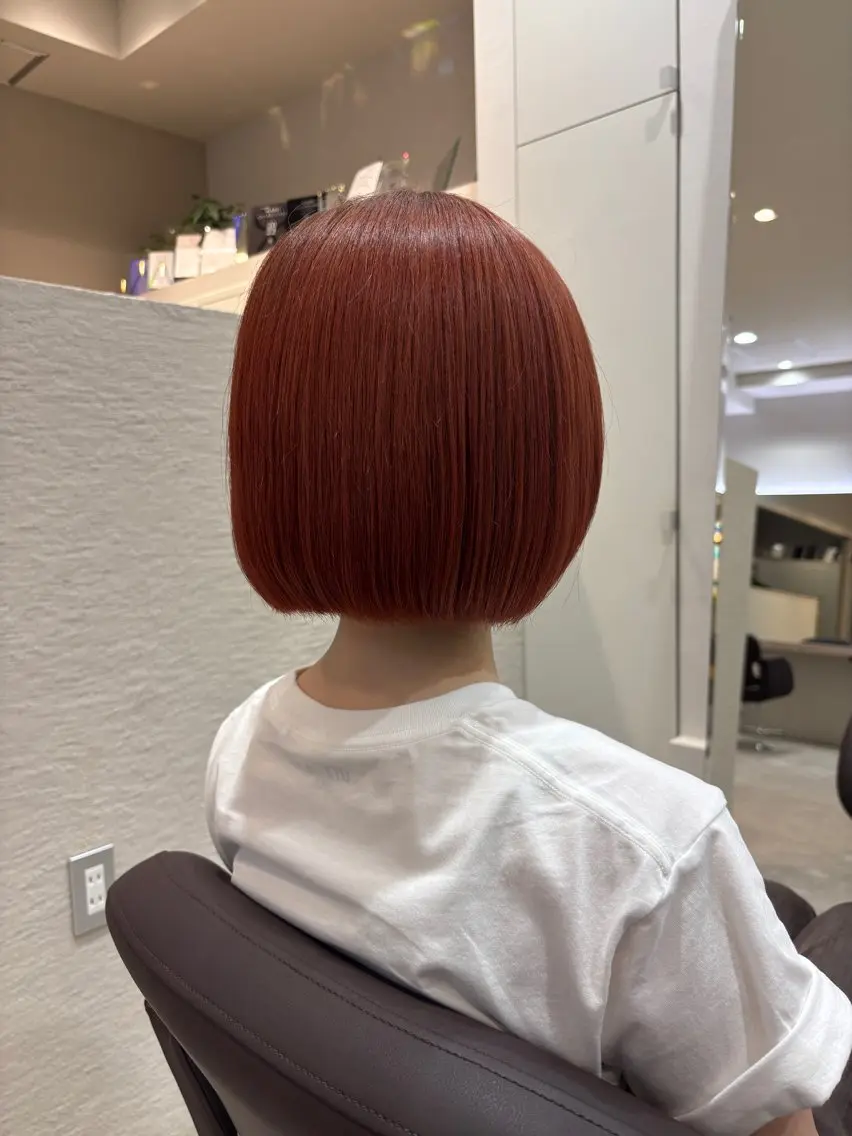 ショート カラー ヘアカラー 後藤 こなんのヘアスタイル