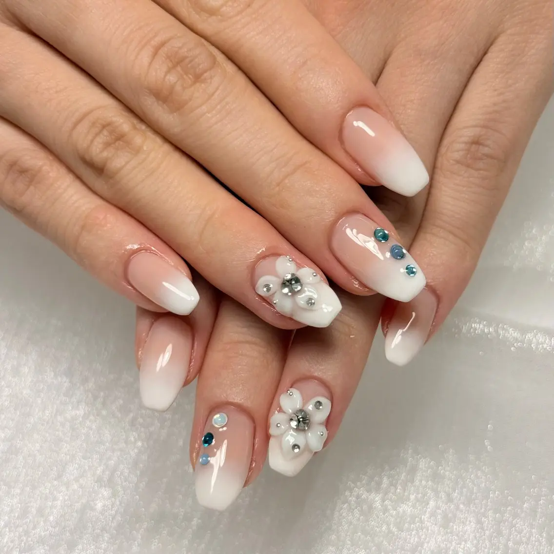 ネイル フラワーネイル ハンドネイル calm nailのネイルデザイン