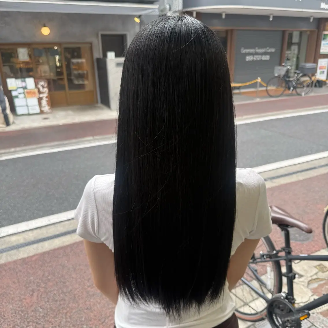 ロング カラー ブリーチ ブリーチなしカラー 𝐀𝐬𝐮𝐤𝐚 🐰ྀི🫧のヘアスタイル