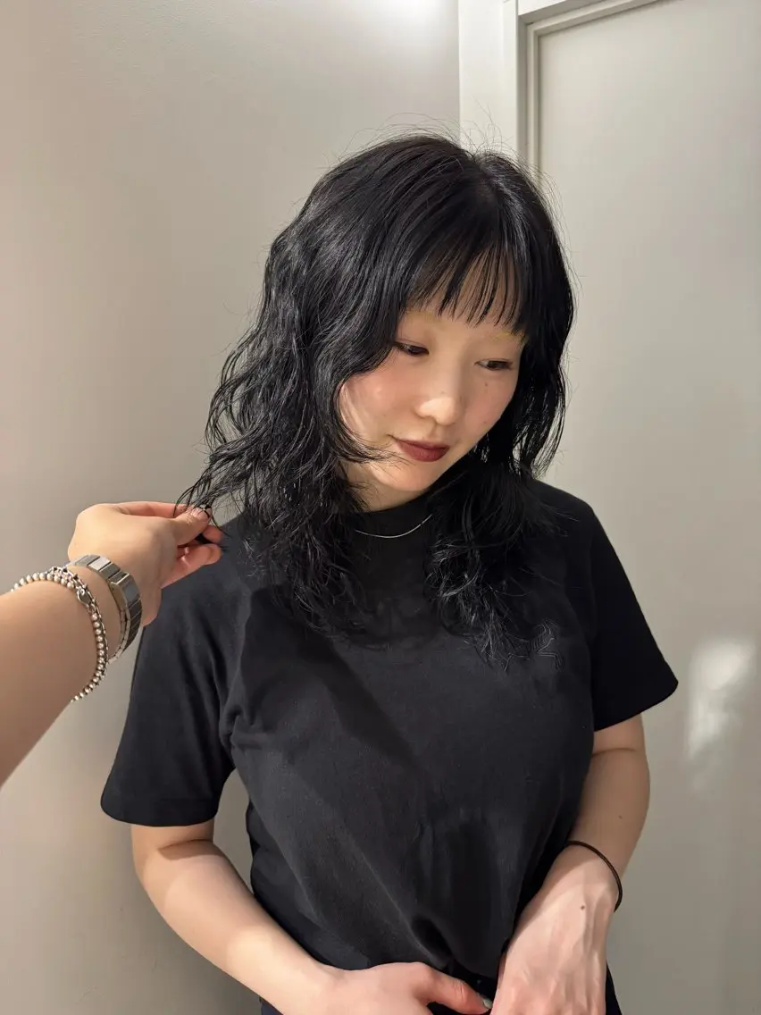 カラー ヘアカラー 中澤 眸乃のヘアスタイル
