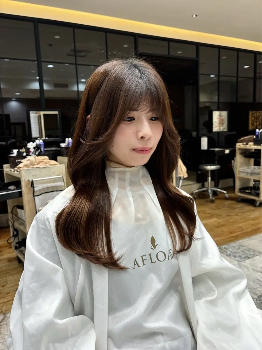 ロング 新宿/レイヤー/ amu🫧のヘアスタイル