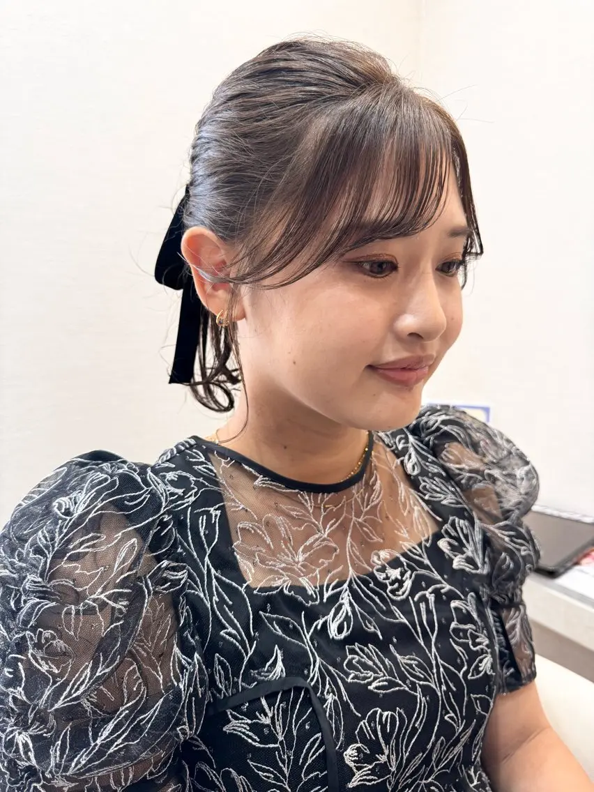 ヘアアレンジ ヘアセット 伴藤 寿男のヘアスタイル
