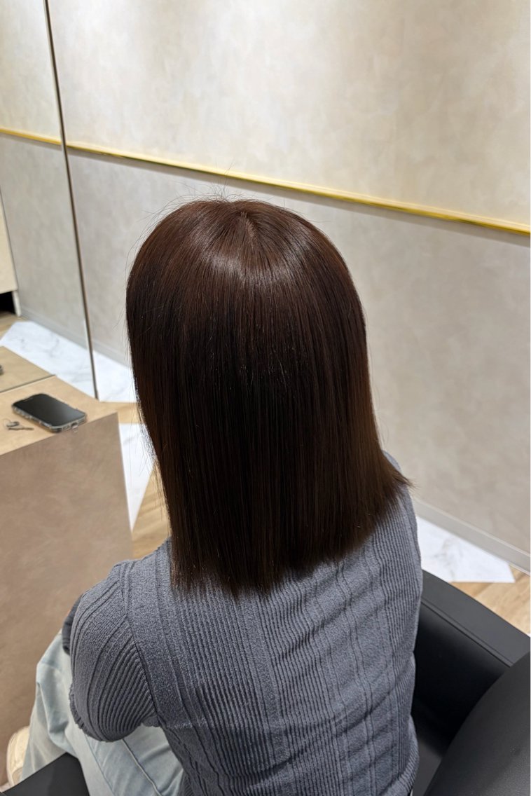 🫧透明感ワンカラー+２stepトリートメント🎀の写真