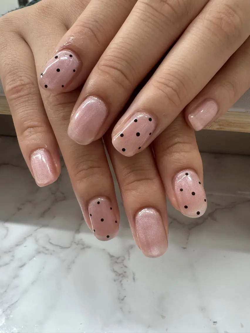 ネイル アートネイル ドット マグネットネイル ルチア 🌹高田馬場店🌹のネイルデザイン