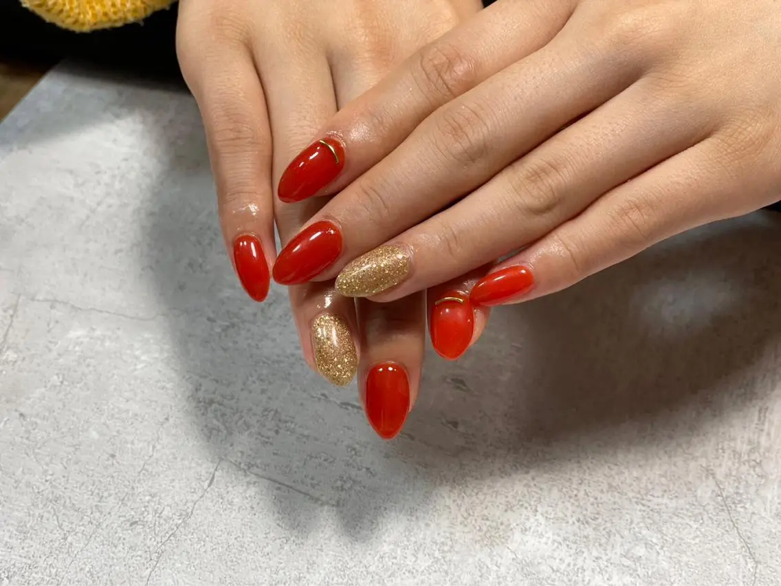 ネイル lucky nail 歌舞伎町のネイルデザイン