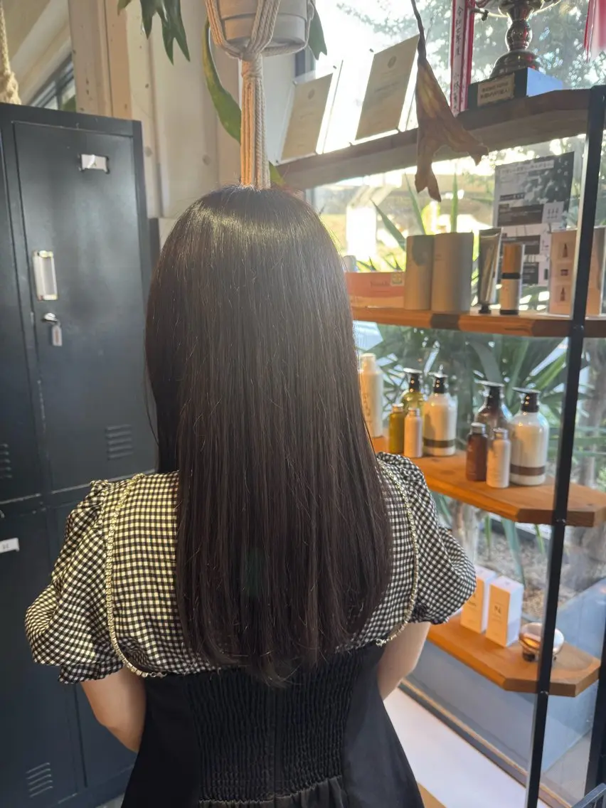 ロング カラー ✨️FERIA桃山台 💗✄🦋谷尾大華のヘアスタイル