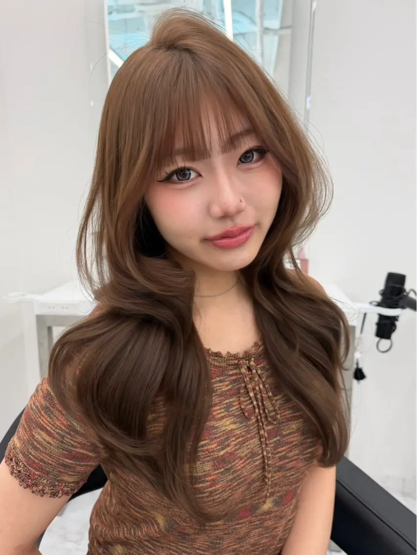 ロング カラー 権田 能孝のヘアスタイル