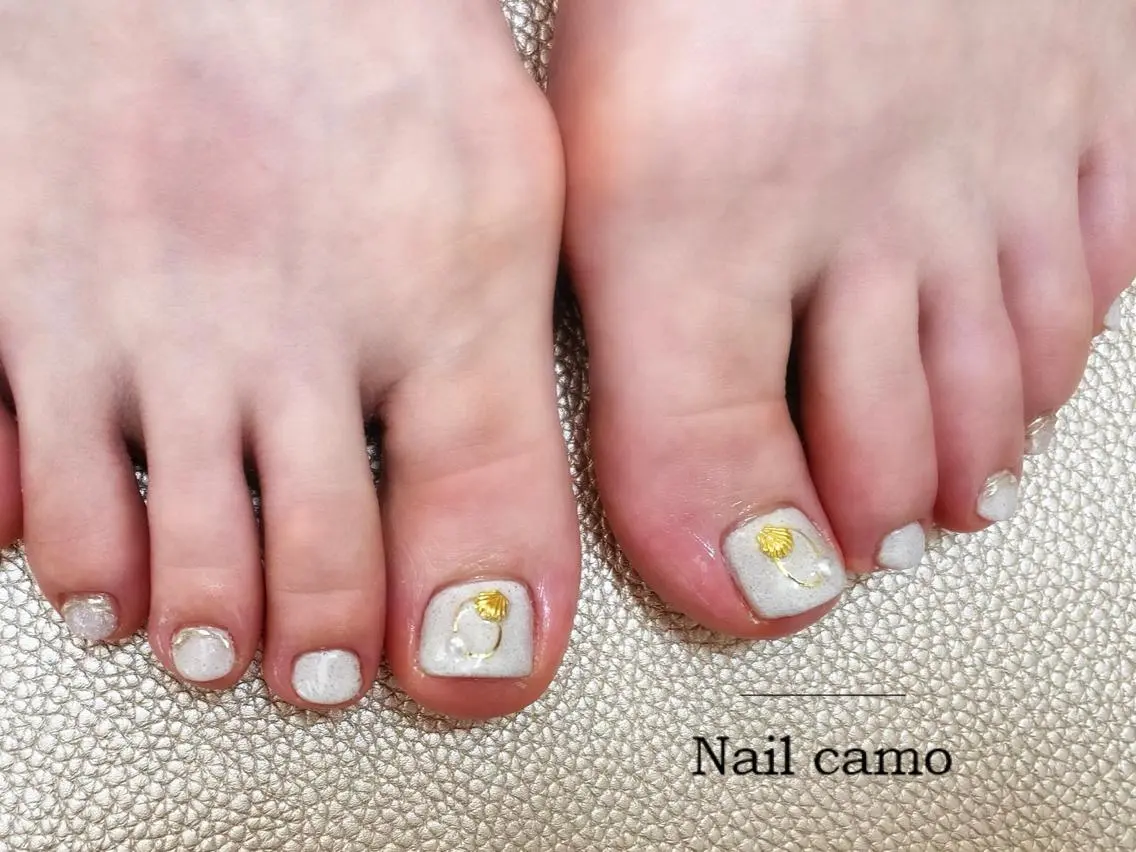 ネイル フットネイル 🌟Nail camo🌟のネイルデザイン