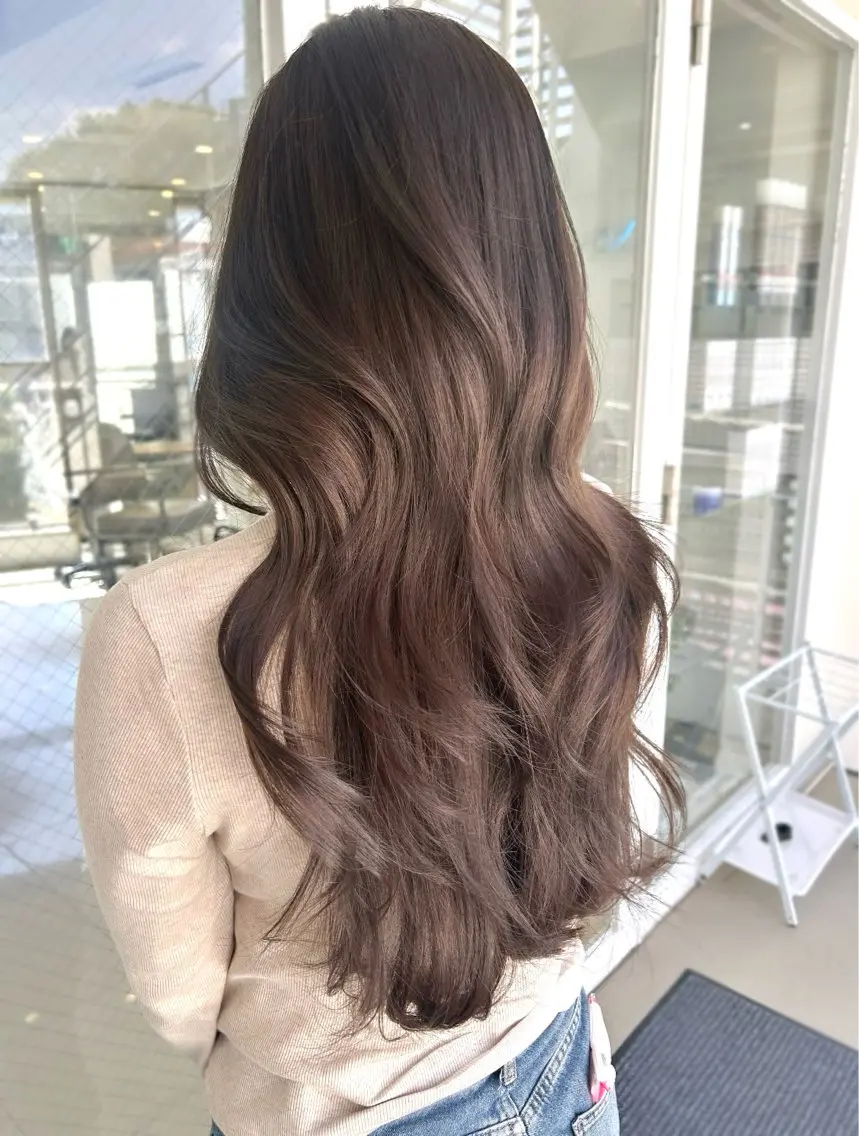 ロング カラー カット ヘアカラー トリートメント 💘大人可愛く💘 Natsuki❥❥❥のヘアスタイル