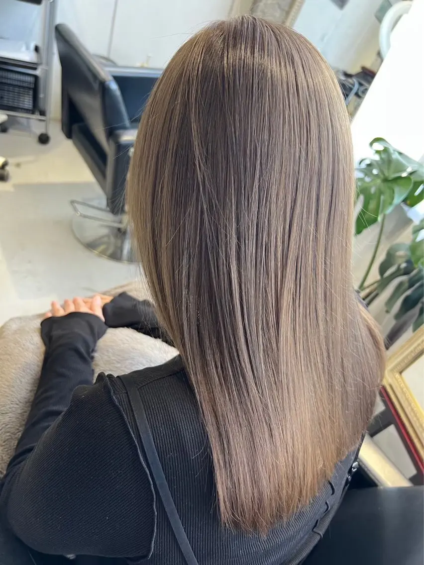ロング カラー ベージュカラー inc新小岩 🌱MANAMIのヘアスタイル