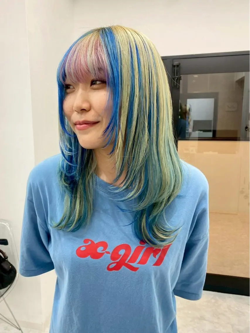 ロング カラー 🎀推しカラー🎀 Harunaのヘアスタイル