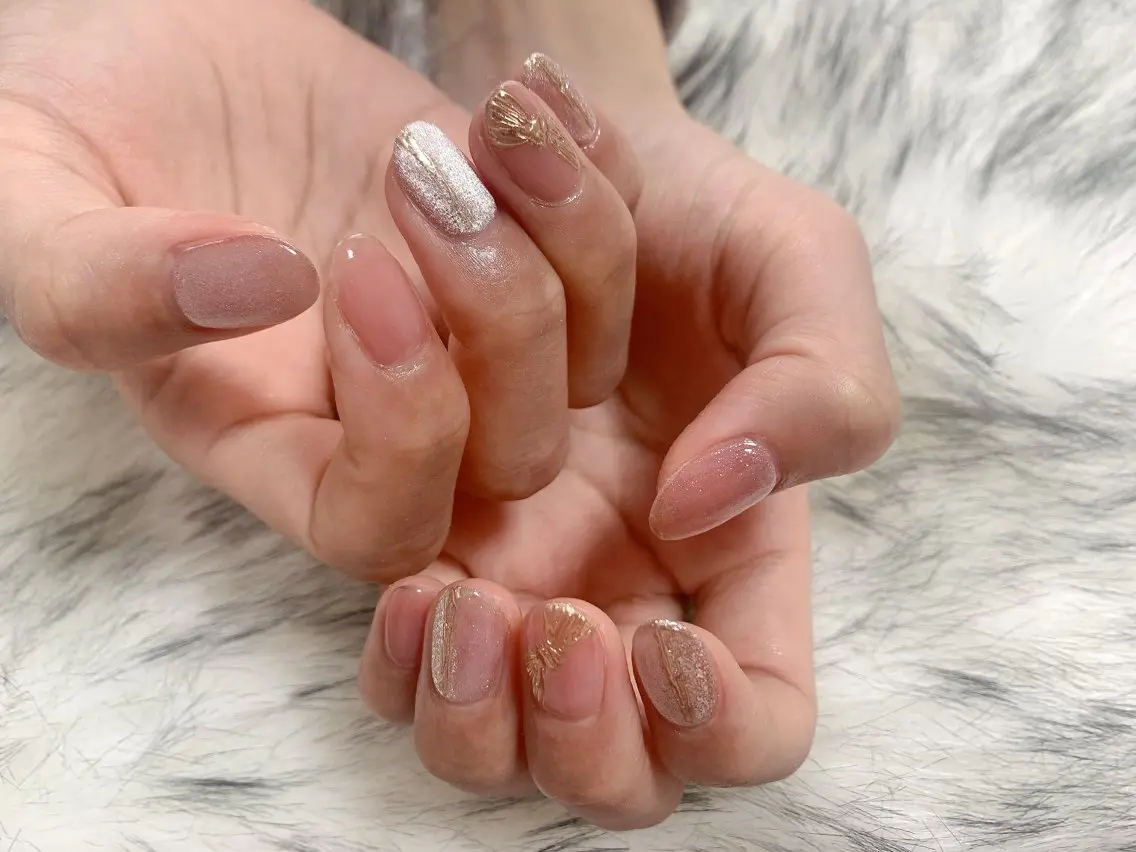 ネイル ジェルネイル 韓国ネイル メンズネイル パラジェル kiki nail たまプラーザのネイルデザイン