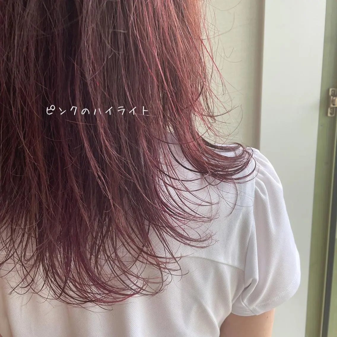セミロング カラー NOPPO 和泉市 美容室/奥村 飛鳥のヘアスタイル