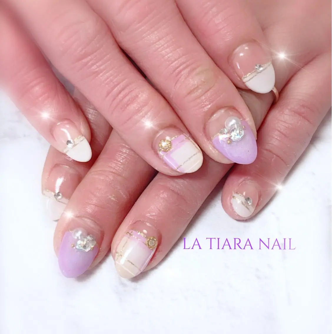 ネイル ハンドネイル Blue bird  nailのネイルデザイン