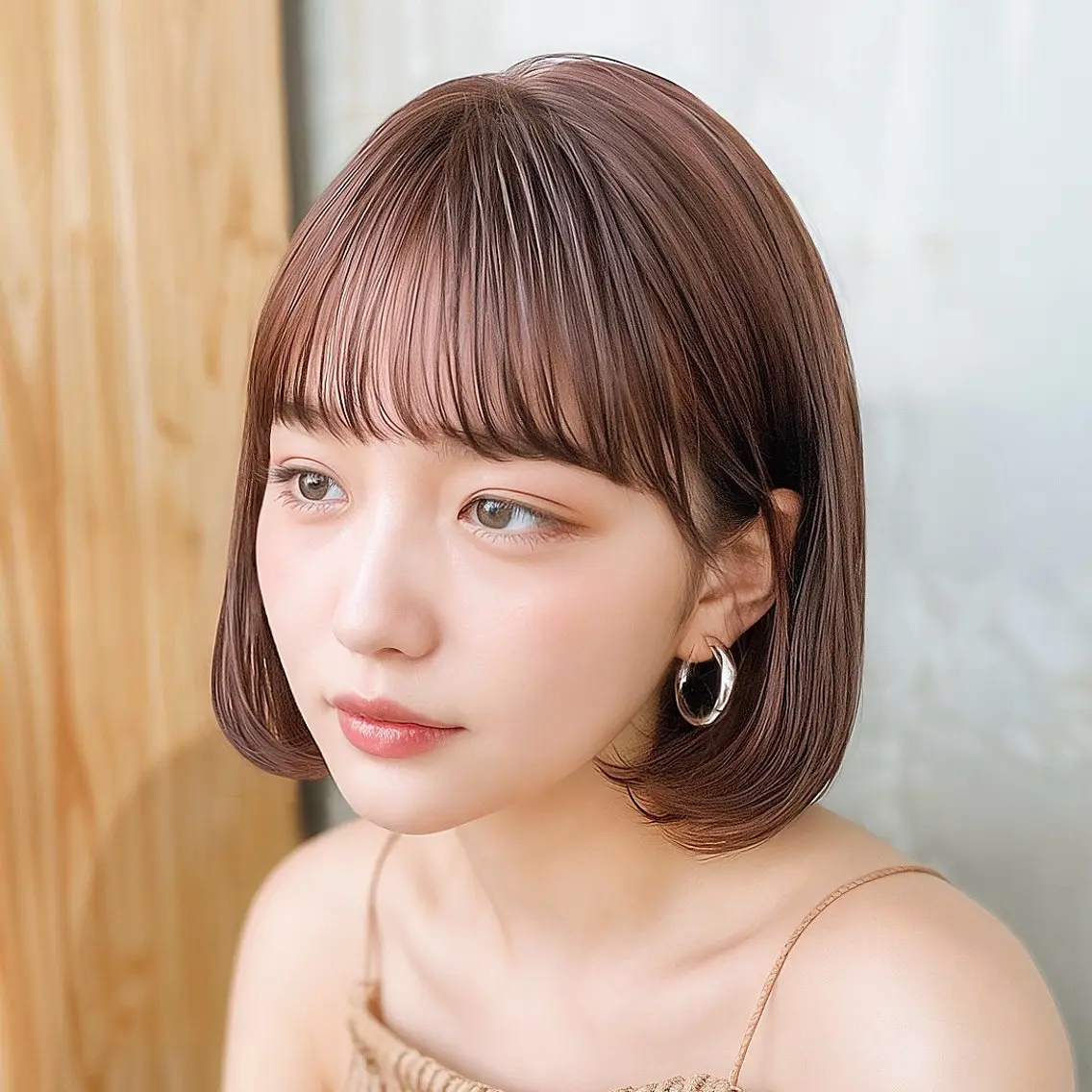 レディースのみ👩🏻ボブカットの写真