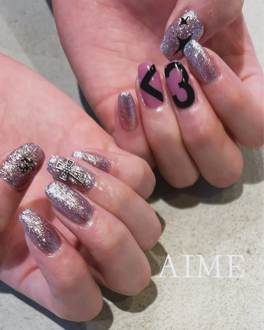 ネイル アートネイル ハンドネイル AIME （momo）のネイルデザイン