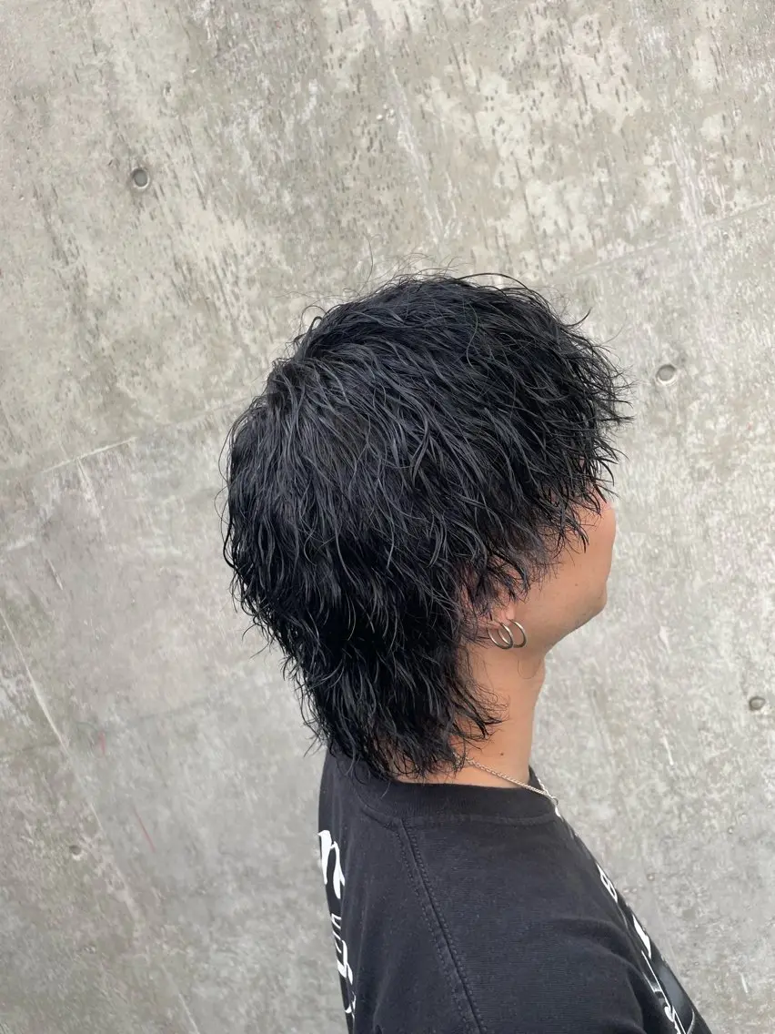 カラー メンズ Miyabi.💋 ABEYLEVRAIのヘアスタイル