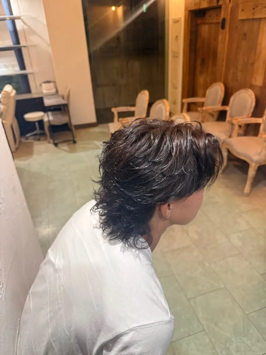 カラー ifh飯塚店 内藤来樹のヘアスタイル