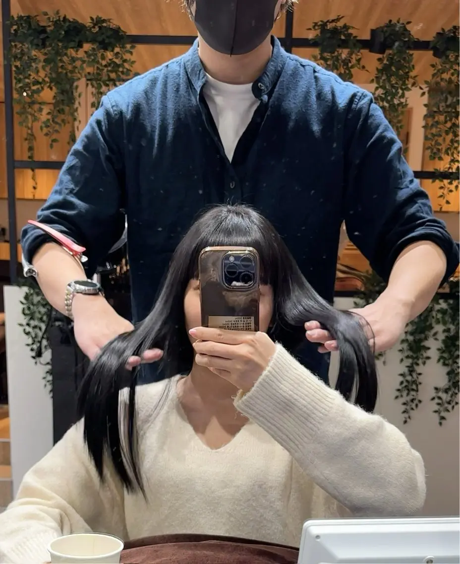 ロング 髪質改善 💎ReFaで作る 髪質改善💎のヘアスタイル