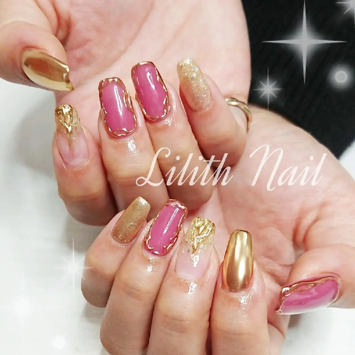 ネイル ニュアンスネイル ハンドネイル Lilith Nailのネイルデザイン