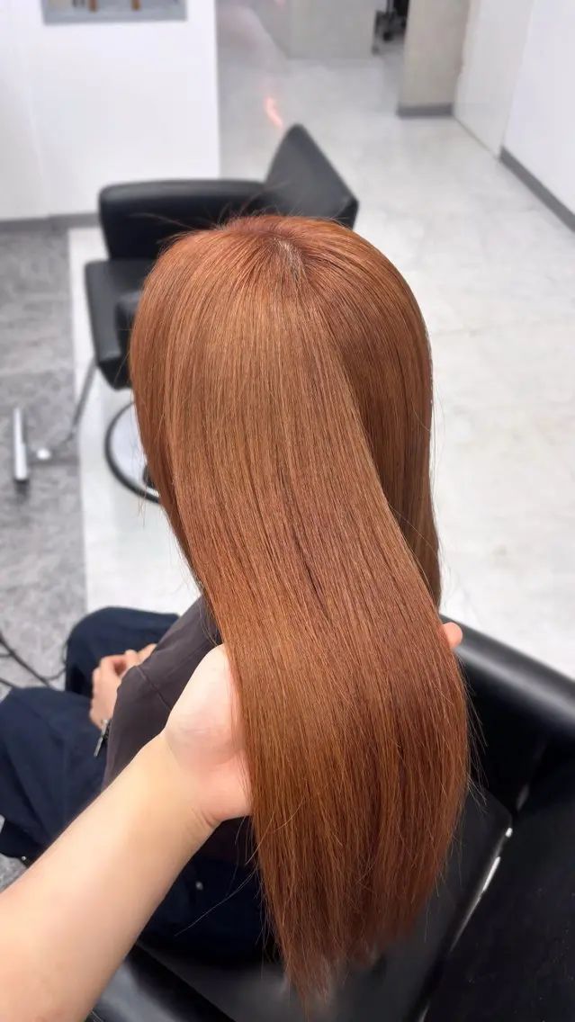 カラー ヘアカラー あやか/心斎橋/ カラーモデル募集中のヘアスタイル