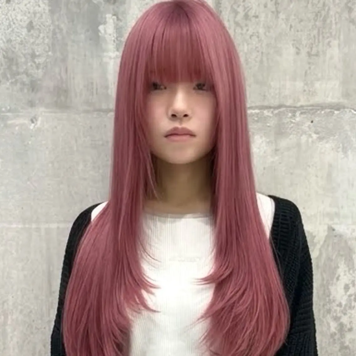 ロング カラー カット ヘアカラー トリートメント ヘアセット ダメージレスブリーチ RIKU🎨のヘアスタイル