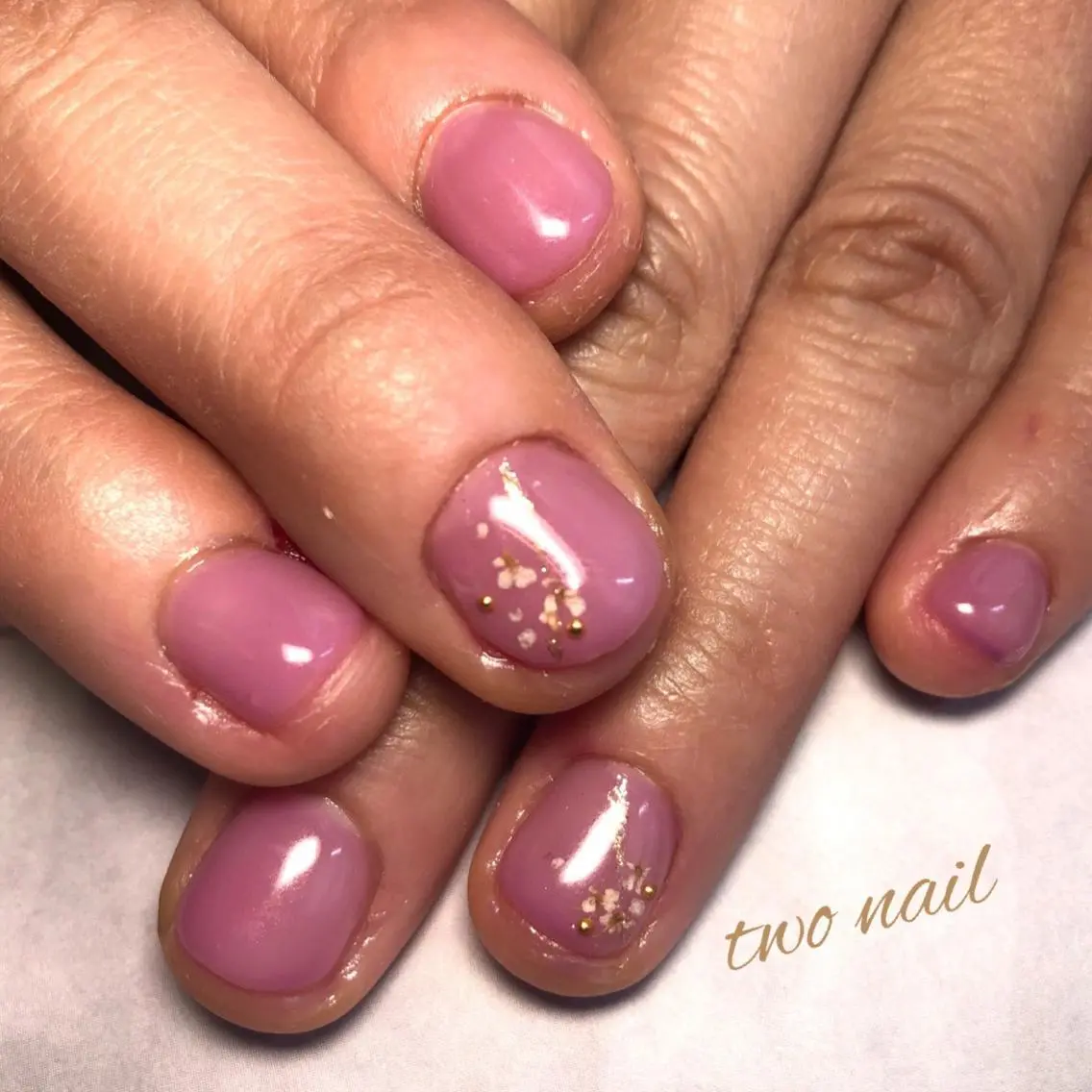 ネイル 春ネイル ハンドネイル two nailのネイルデザイン