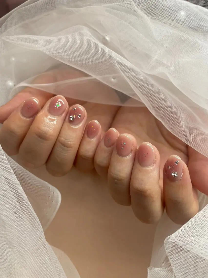 ネイル チークネイル Pawtique Yunaのネイルデザイン